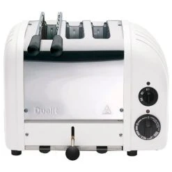 Dualit Classic Vario AWS Combi White 2 + 1 Slot Toaster -Kitchen appliances 0 23536