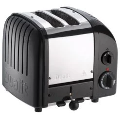 Dualit Classic Vario AWS Satin Black 2 Slot Toaster With FREE Gift -Kitchen appliances 0 23550