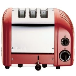 Dualit Classic Vario AWS Red 3 Slot Toaster With FREE Gift -Kitchen appliances 0 23655
