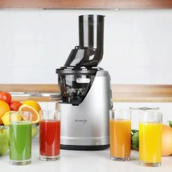 Kuvings B1700 Whole Slow Juicer Dark Silver With Free Gift -Kitchen appliances 100601069A Kuvings B1700 Whole Slow Juicer B1700DS Silver 2