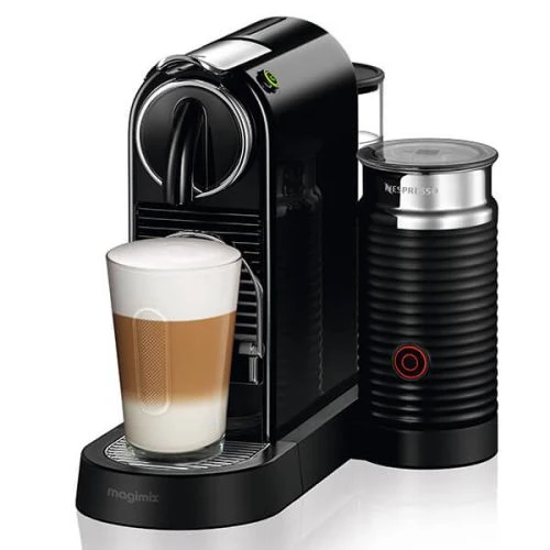 Magimix Nespresso Citiz & Milk Black Coffee Machine 2 Magimix Nespresso Citiz & Milk Black Coffee Machine - Image 2
