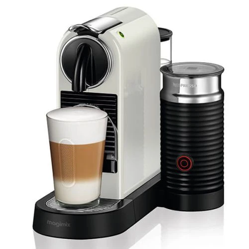 Magimix Nespresso Citiz & Milk White Coffee Machine 2 Magimix Nespresso Citiz & Milk White Coffee Machine - Image 2