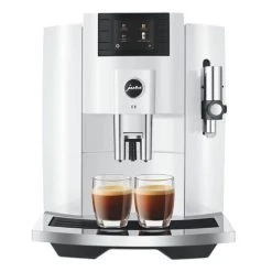 Jura E8 Piano White Coffee Machine