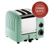 Dualit Classic Vario AWS Mint Green 2 Slot Toaster With FREE Gift