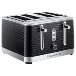 Russell Hobbs Inspire Kettle & 4 Slice Toaster Set Black 9 Russell Hobbs Inspire Kettle & 4 Slice Toaster Set Black -Kitchen appliances 2436124381 Russell Hobbs Inspire Kettle 4 Slice Toaster Pack Black 3
