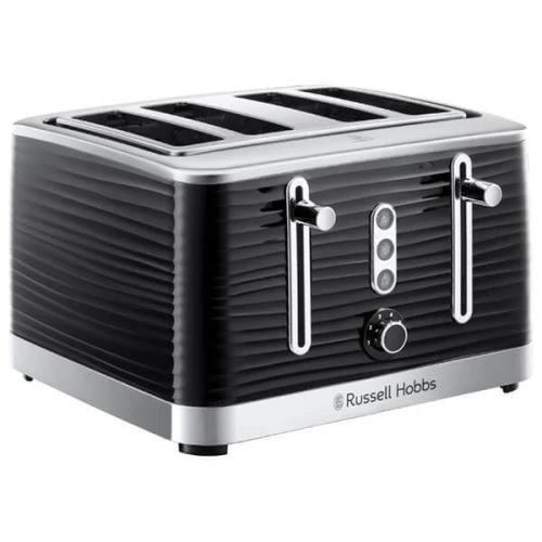 Russell Hobbs Inspire Kettle & 4 Slice Toaster Set Black 4 Russell Hobbs Inspire Kettle & 4 Slice Toaster Set Black - Image 4