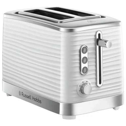 Russell Hobbs 2 Slice Inspire Toaster White 1 Russell Hobbs 2 Slice Inspire Toaster White