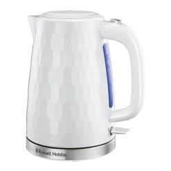Russell Hobbs Honeycomb White Kettle