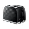 Russell Hobbs Honeycomb 2 Slice Black Toaster