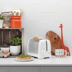 Dualit Lite 2 Slot Toaster White Gloss -Kitchen appliances 26203 Dualit Lite 2 Slot Toaster White Gloss 3