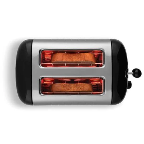 Dualit Lite 2 Slot Toaster Gloss Black 3 Dualit Lite 2 Slot Toaster Gloss Black - Image 3