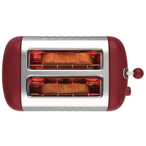 Dualit Lite 2 Slot Toaster Gloss Red 4 Dualit Lite 2 Slot Toaster Gloss Red - Image 4