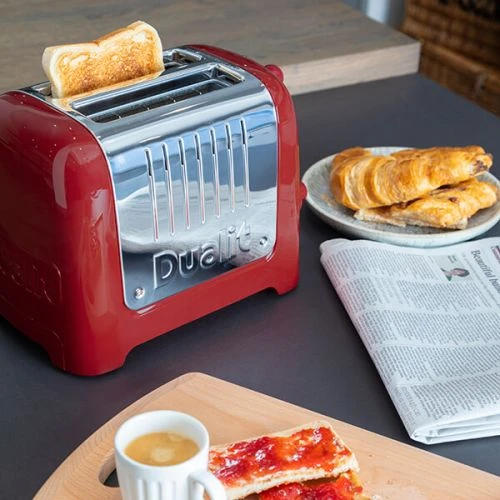 Dualit Lite 2 Slot Toaster Gloss Red 5 Dualit Lite 2 Slot Toaster Gloss Red - Image 5