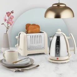 Dualit Lite 2 Slot Toaster Canvas White 10 Dualit Lite 2 Slot Toaster Canvas White -Kitchen appliances 26213 Dualit Lite 2 Slot Toaster Canvas White New 4