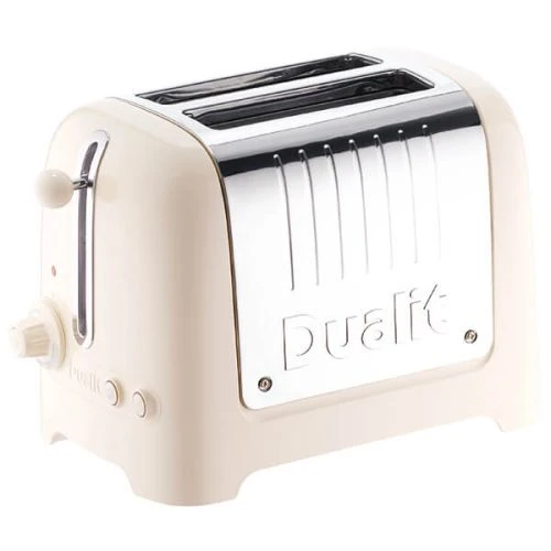 Dualit Lite 2 Slot Toaster Canvas White 1 Dualit Lite 2 Slot Toaster Canvas White