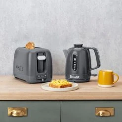 Dualit 2 Slot Domus Toaster Grey -Kitchen appliances 26603 Dualit Domus 2 Slot Toaster Grey 5