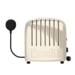 Dualit Classic Vario AWS Feather 2 Slot Toaster With FREE Gift -Kitchen appliances 27454 Dualit 2 Slot Classic Toaster Feather 3
