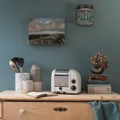 Dualit Classic Vario AWS Feather 2 Slot Toaster With FREE Gift -Kitchen appliances 27454 Dualit Classic Vario 2 Slot Toaster Feather New 5