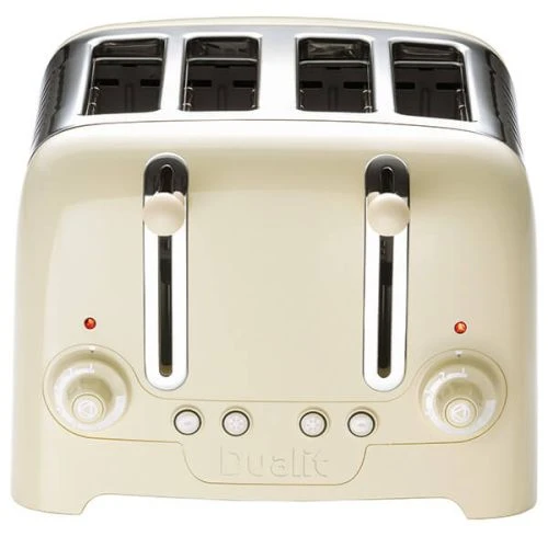 Dualit Lite 4 Slot Toaster Cream Gloss 2 Dualit Lite 4 Slot Toaster Cream Gloss - Image 2