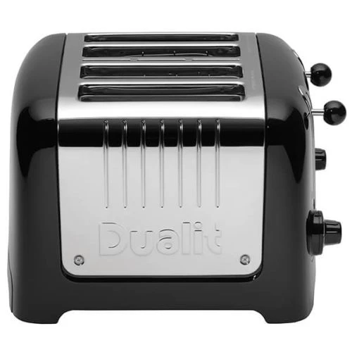 Dualit Lite 4 Slot Toaster Gloss Black 2 Dualit Lite 4 Slot Toaster Gloss Black - Image 2