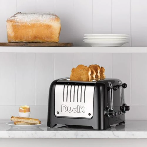 Dualit Lite 4 Slot Toaster Gloss Black 6 Dualit Lite 4 Slot Toaster Gloss Black - Image 6