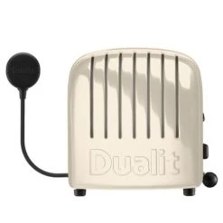 Dualit Classic Vario AWS Feather 4 Slot Toaster With FREE Gift -Kitchen appliances 47454 Dualit 4 Slot Classic Toaster Feather 3