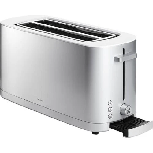 Zwilling Enfinigy Toaster 2 Long Slots Silver 1 Zwilling Enfinigy Toaster 2 Long Slots Silver