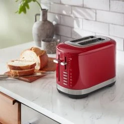 KitchenAid Breakfast Suite Empire Red 1.7L Kettle And 2 Slice Toaster Set -Kitchen appliances 5KEK17015KMT2109BER Kitchenaid Breakfast Suite Empire Red Kettle and Toaster Set 4