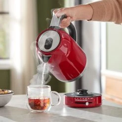 KitchenAid Breakfast Suite Empire Red 1.7L Kettle -Kitchen appliances 5KEK1701BER Kitchenaid Kettle Empire Red 1 7 Litre 3