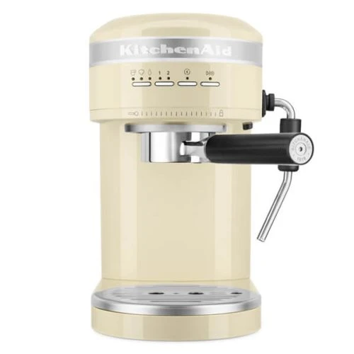 KitchenAid Artisan Semi-Auto Espresso Machine & Burr Grinder Set Almond Cream 2 KitchenAid Artisan Semi-Auto Espresso Machine & Burr Grinder Set Almond Cream - Image 2