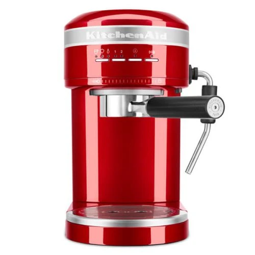 KitchenAid Artisan Semi-Auto Espresso Machine & Burr Grinder Set Candy Apple 2 KitchenAid Artisan Semi-Auto Espresso Machine & Burr Grinder Set Candy Apple - Image 2