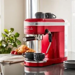 KitchenAid Artisan Semi-Auto Espresso Machine Candy Apple 9 KitchenAid Artisan Semi-Auto Espresso Machine Candy Apple -Kitchen appliances 5KES6503BCA Kitchenaid Artisan Semi Auto Espresso Machine Apple 3