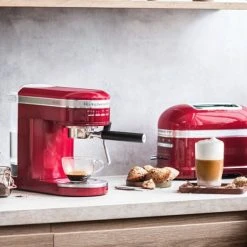 KitchenAid Artisan Semi-Auto Espresso Machine Candy Apple 11 KitchenAid Artisan Semi-Auto Espresso Machine Candy Apple -Kitchen appliances 5KES6503BCA Kitchenaid Artisan Semi Auto Espresso Machine Apple 5