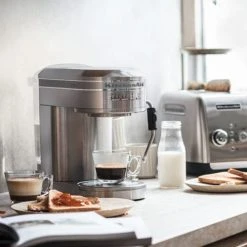 KitchenAid Artisan Semi-Auto Espresso Machine Stainless Steel -Kitchen appliances 5KES6503BSX Kitchenaid Artisan Semi Auto Espresso Machine Steel 3