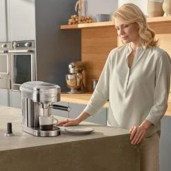 KitchenAid Artisan Semi-Auto Espresso Machine Stainless Steel -Kitchen appliances 5KES6503BSX Kitchenaid Artisan Semi Auto Espresso Machine Steel 4