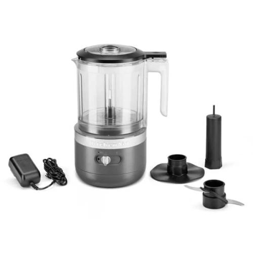 KitchenAid Charcoal Grey Cordless Food Chopper 2 KitchenAid Charcoal Grey Cordless Food Chopper - Image 2
