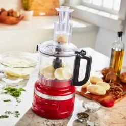 KitchenAid 1.7L Empire Red Food Processor -Kitchen appliances 5KFP0719BER KitchenAid 1 7Litre Food Processor Empire Red 5v 1
