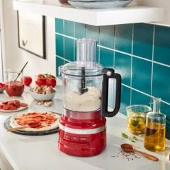 KitchenAid 2.1L Empire Red Food Processor With FREE Gift -Kitchen appliances 5KFP0921BER KitchenAid 2 1L Food Processor Empire Red 5