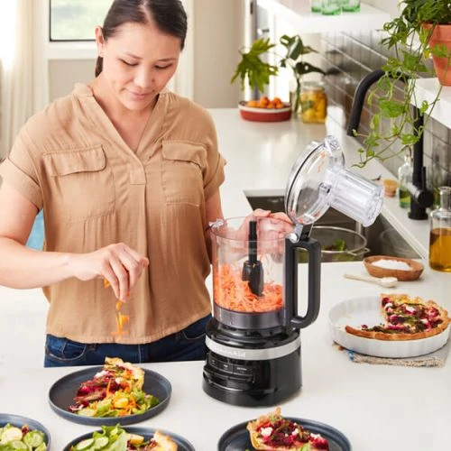 KitchenAid 2.1L Onyx Black Food Processor With FREE Gift 5 KitchenAid 2.1L Onyx Black Food Processor With FREE Gift - Image 5
