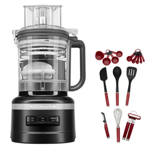 KitchenAid 3.1L Matte Black Food Processor With FREE Gift 1 KitchenAid 3.1L Matte Black Food Processor With FREE Gift