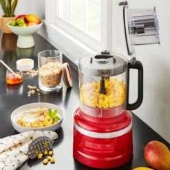 KitchenAid 3.1L Empire Red Food Processor With FREE Gift -Kitchen appliances 5KFP1319BER KitchenAid 3 1L Empire Red Food Processor New 4