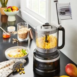 KitchenAid 3.1L Onyx Black Food Processor With FREE Gift -Kitchen appliances 5KFP1319OB KitchenAid 3 1L Onyx Black Food Processor New 4