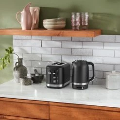 KitchenAid Breakfast Suite Matte Black 2 Slice Toaster -Kitchen appliances 5KMT2109BBM Kitchenaid Toaster Matte Black 2 Slice 4