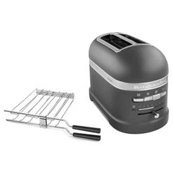 KitchenAid Artisan Matt Imperial Grey 2 Slot Toaster -Kitchen appliances 5KMT2204BGR KitchenAid Artisan Matt Imperial Grey 2 Slot Toaster Exclusive to Harts of Stur 5