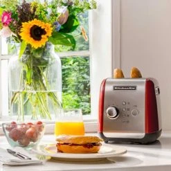 KitchenAid 2 Slot Toaster Empire Red -Kitchen appliances 5KMT221BER KitchenAid 2 Slot Toaster Empire Red 5