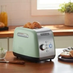KitchenAid 2 Slot Toaster Pistachio -Kitchen appliances 5KMT221BPT KitchenAid 2 Slot Toaster Pistachio 4