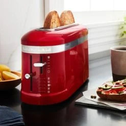 KitchenAid Design Empire Red 1 Slot Toaster 9 KitchenAid Design Empire Red 1 Slot Toaster -Kitchen appliances 5KMT3115BER KitchenAid Design 2 Slot Toaster Empire Red 4