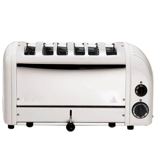 Dualit Classic Vario AWS White 6 Slot Toaster 2 Dualit Classic Vario AWS White 6 Slot Toaster - Image 2