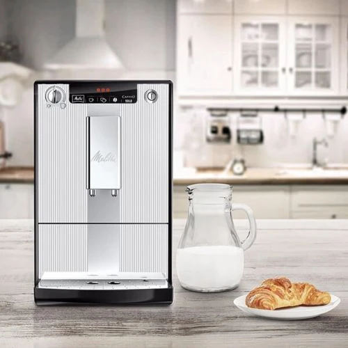 Melitta Caffeo Solo E950-207 Silver Stripes Bean To Cup Coffee Machine 4 Melitta Caffeo Solo E950-207 Silver Stripes Bean To Cup Coffee Machine - Image 4