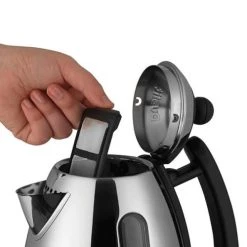 Dualit 1 Litre Mini Jug Kettle Chrome -Kitchen appliances 72200 Dualit 1 Litre Mini Jug Kettle Black Chrome 4